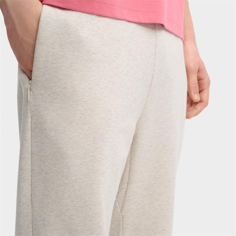 FILA MILANO Knitted Sweatpants Men's Light Khaki Heather Gray F11M435604FLK