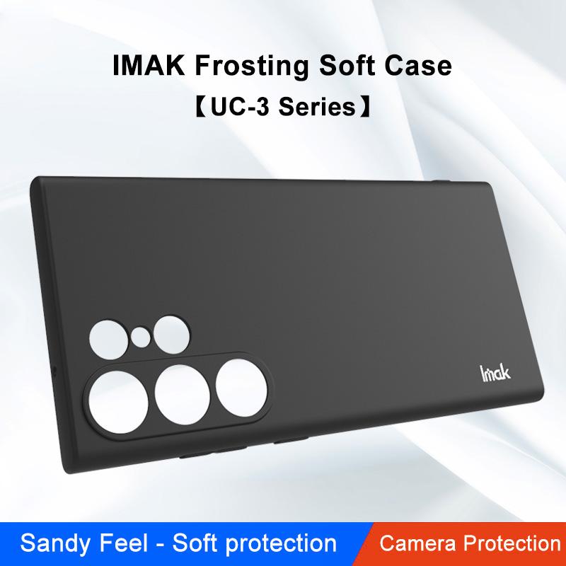 Серия IMAK UC-3 для Samsung Galaxy S23 Ultra Чехол для мобильного телефона Тонкий Гибкий ТПУ Матовый Чехол-накладка на телефон