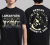Футболка с концерта Linkin Park World Tour 2026 в Ньюарке, мерч группы From Zero