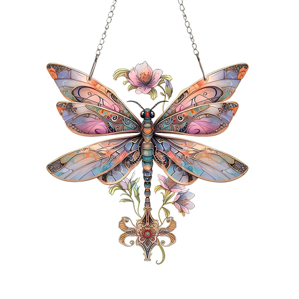 Acrylic Flat Garden Decorative Sun Catchers Decorative Pendant, Interesting Animal Pendant