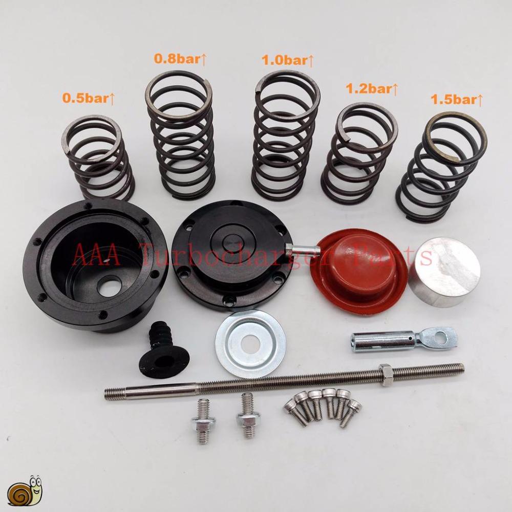 TB28/GT28/GT25/GT35 Adjustable Turbo Wastegate Actuator 5 x Spring,Universal Internal Wastegate AAA Turbocharger Parts