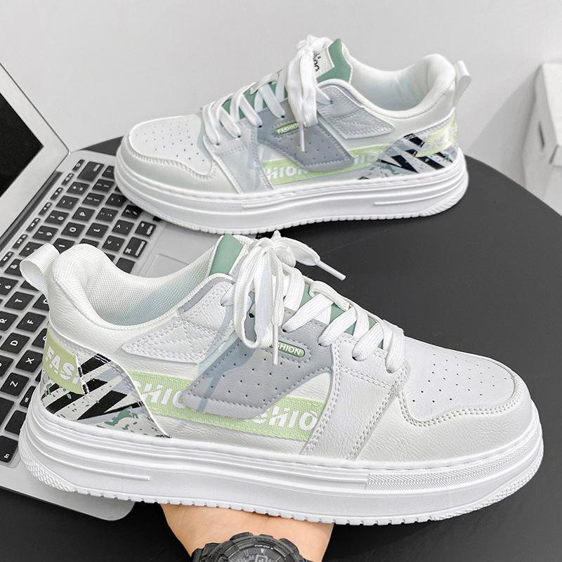 2024 The New High Quality Branded Casual Shoes Thick Sole Sneakers All-match Increase Student Casual Shoes Zapatillas Hombre