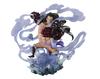 TAMASHII NATIONS Figuarts ZERO ONE PIECE Fierce Monkey Luffy Gear 4 Three Captains Onigashima Monster Battle 210mm Painted Complete Figure [Super