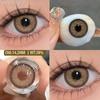 Eyeshare Colored Contact Lenses Light Blue Contact Lenses Cyan Colored Contact Lenses Brown Natural Lenses Colored Cosmetic Green Lenses 1 Pair