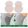 Universal Type Underarm Sweating Stick 2pc Underarm Sticky Sweat Pad Antiperspirant Deodorant