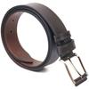 Стильный мужской кожаный ремень GRANDE PELLE Leather Belt 21462 Коричневый