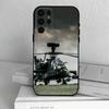 Чехол для телефона Apache AH-64 Helicopter G-Gunships для Samsung S25,24,23,22,30,21,10,9,Ultra,Plus,Lite,FE,4,5 G Мягкий черный чехол