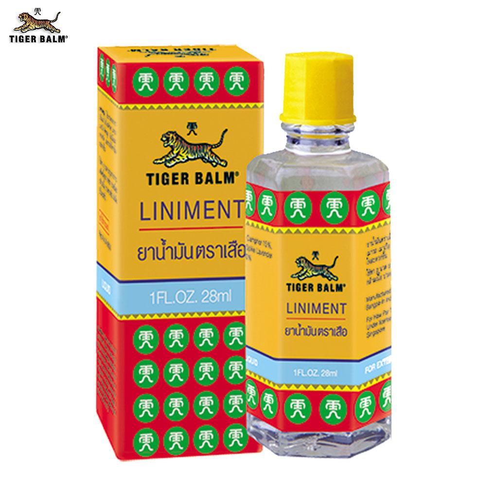 Tiger Balm Линимент, масло для облегчения боли в мышцах и суставах, масло для облегчения артрита и спины, местное облегчение дискомфорта в суставах, 28 мл - Тайский
