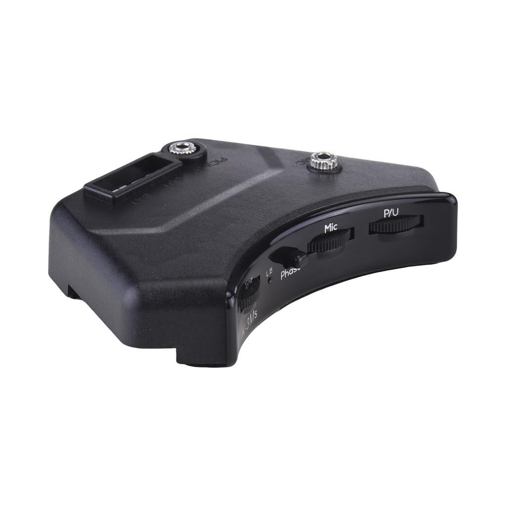 Sound Hunter Acoustic Guitar Sound Hole Pickup Active Piezoelectric Pickup 2 Pickup Modes Piezo and Mic Supports Volume