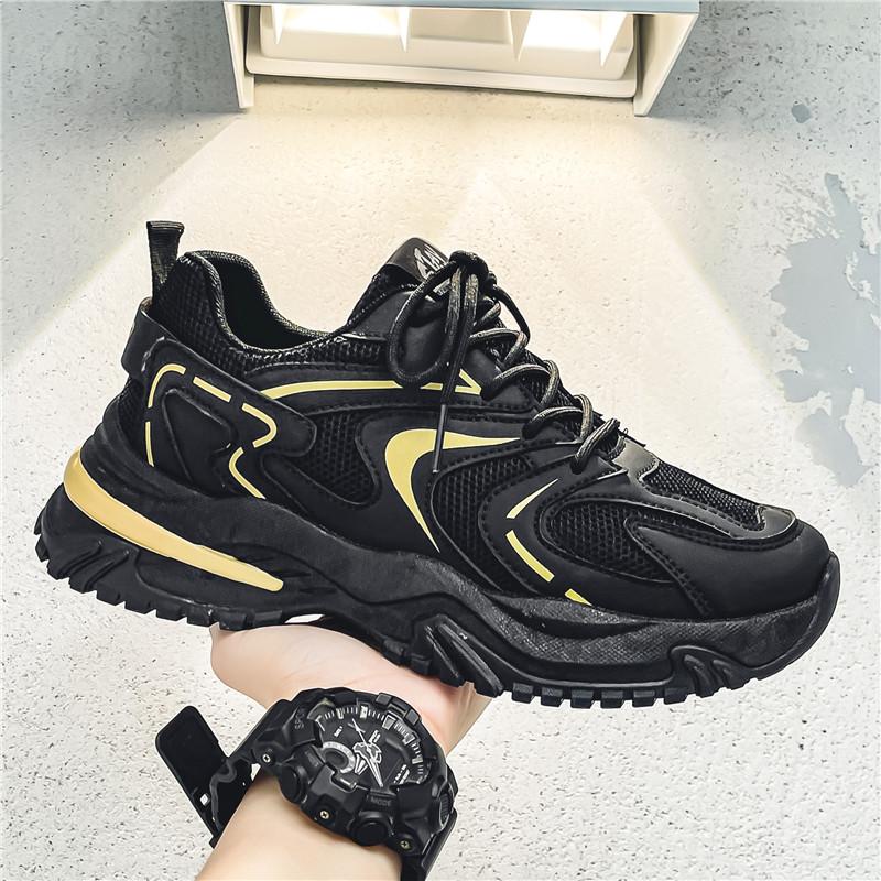 INS Shoes Men Sneakers Breathable Men Casual Shoes Tenis Luxury Trainer Race Chunky Trend Board Running Shoes For Men Footwear