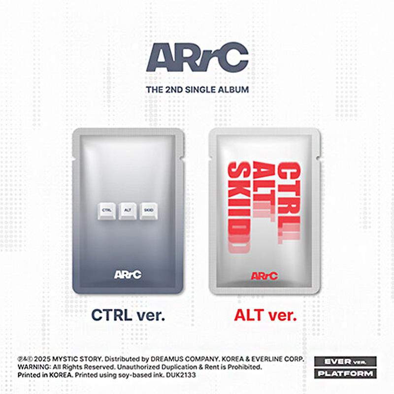 [PRE ORDER] ARC – Single Album CTRL+ALT+SKIID (CTRL & ALT Ver.)