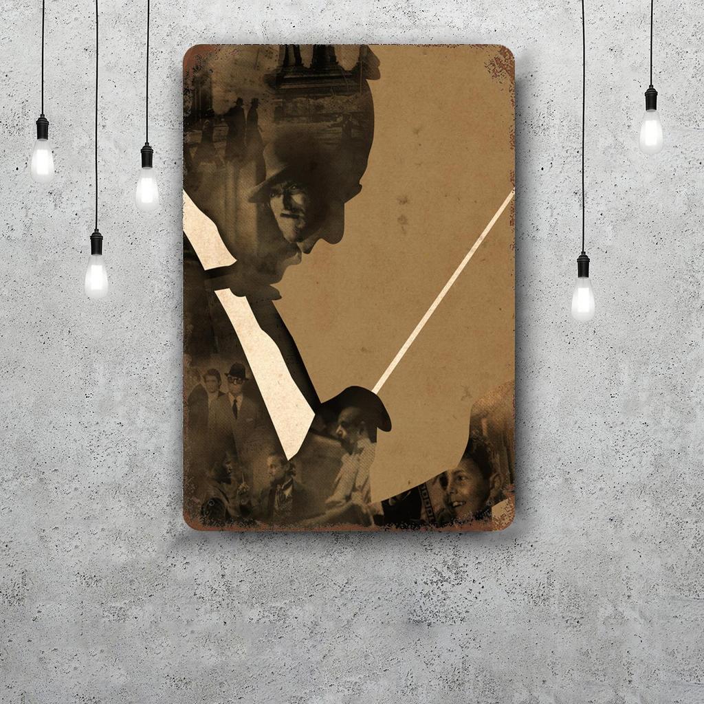 ennio morricone Classic Poster Rusty Metal Plaque Retro Decorative Plate Bar Man Cave Garage Club Metal Sign Wall Decoration