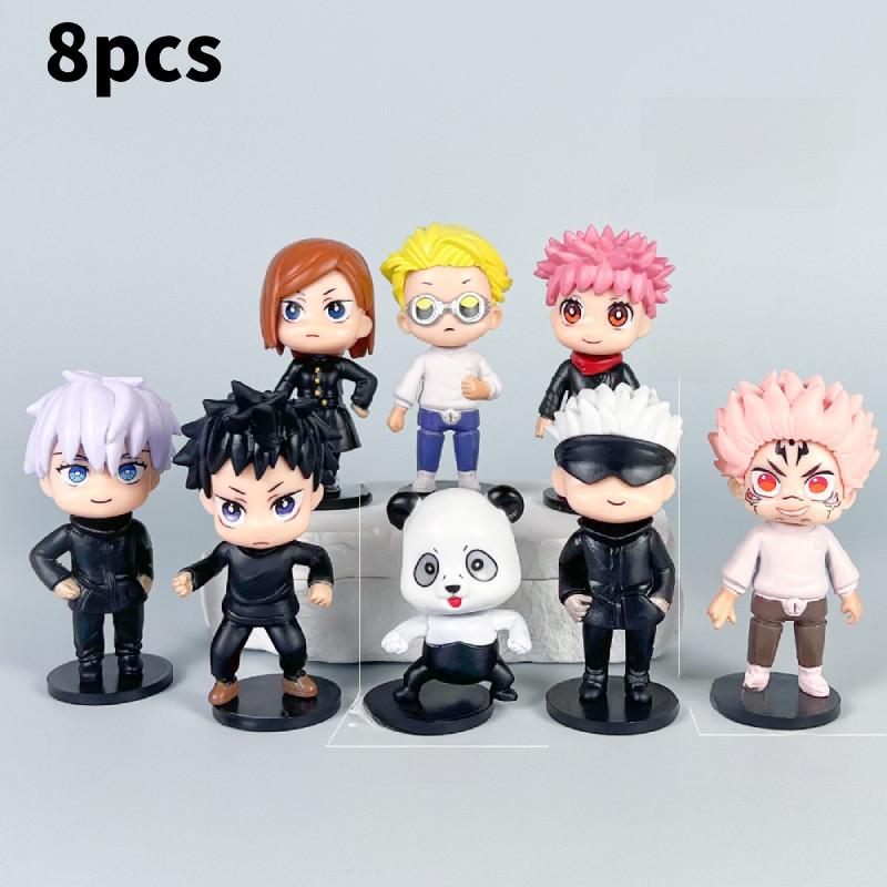 Набор ПВХ фигурок действия Jujutsu Kaisen с коллекционными персонажами для аниме