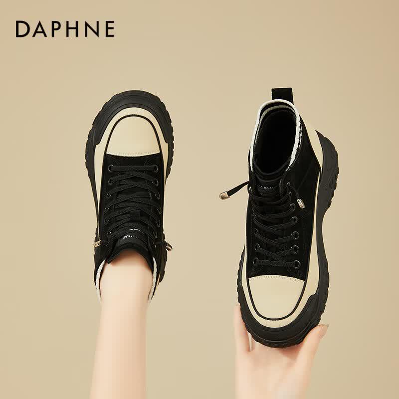 Женские зимние ботильоны на платформе с плюшевой подкладкой Daphne