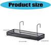 Железный подвес для растений для настольного пространства Эффективная настенная полка для суккулентов Настенный стеллаж для хранения цветочных горшков