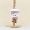 Cup Tea Adorable Plush Toy Keychain With Soft Pp Cotton Filling For Girls
