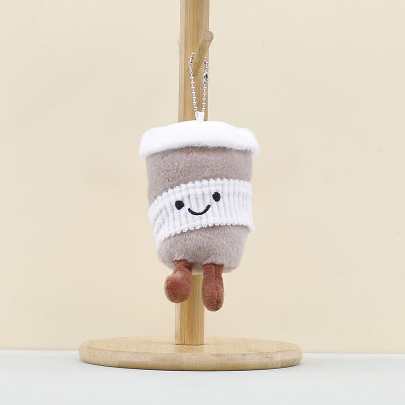 Cute Plush Toy Keychain With Pp Cotton Filling For Girls Bags And Accessories