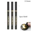 3/2/1pcs  Mirror Marker Pen 2mm DIY Reflective Paint Pens Mirror Markers Chrome Gold SILVER Marker Car Styling Art Craftwor