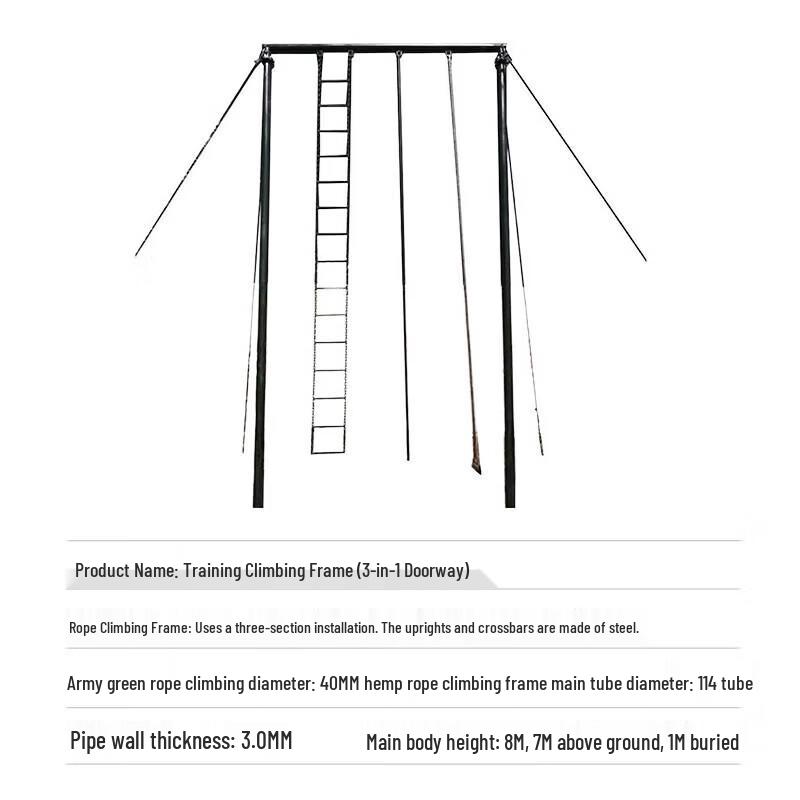 Outdoor Fitness Climbing Frame