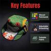 Handmade Patchwork Bucket Hat With Adjustable Fit