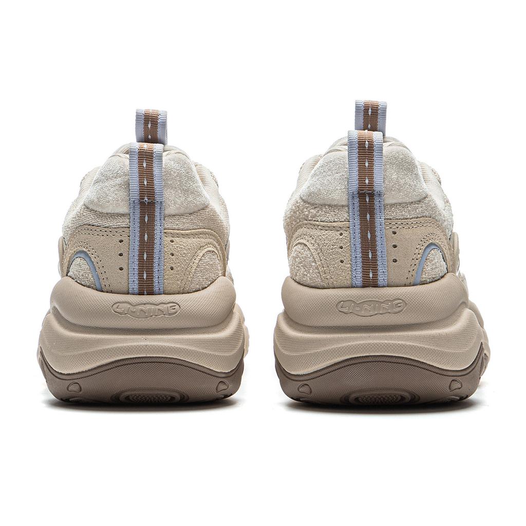 Li Ning Honey 2 универсальные ретро-кроссовки для папы на толстой подошве модные трендовые амортизирующие нескользящие износостойкие поддерживающие низкие повседневные туфли AGCV002-7