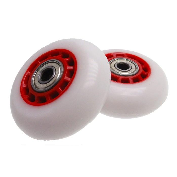 Rangs Japan Wheel 2-Piece White (Rim Color Assorted) - RipStik Deluxe Mini Replacement 68mm
