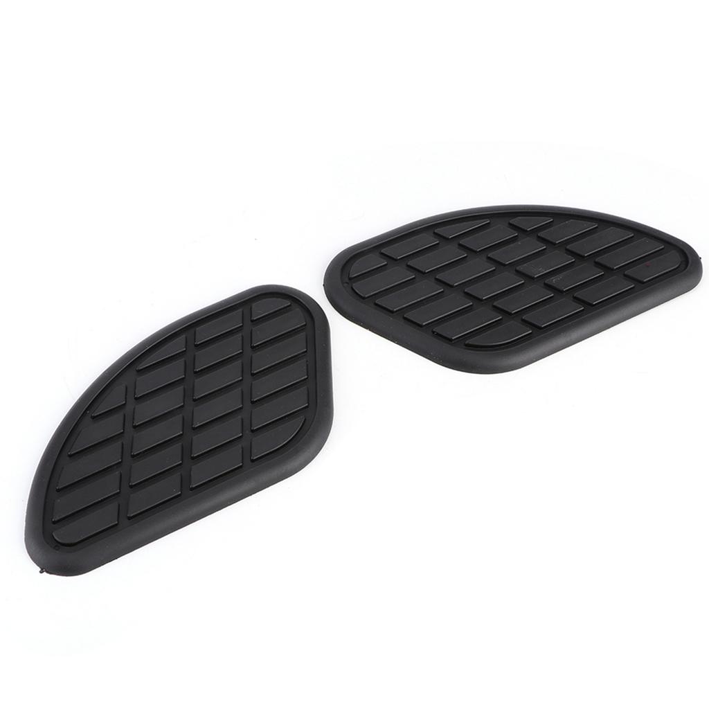 Pair of Motorcycle Fuel Tank Traction Pad Protector Vintage Universal Knee Grip Decals