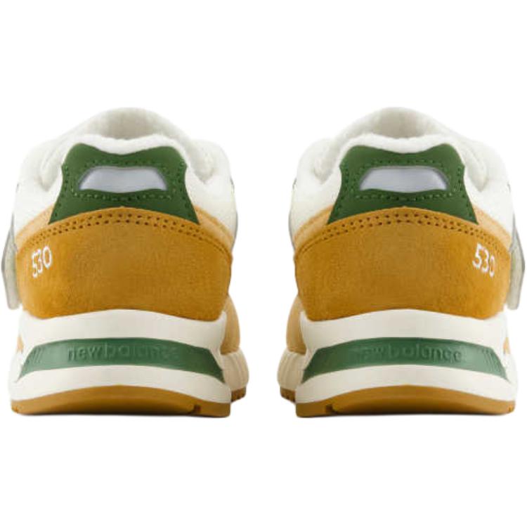 New Balance NB 530 Удобные Мягкие Теплые Низкие Повседневные Кроссовки Детские кроссовки Бежевые KV530GCP