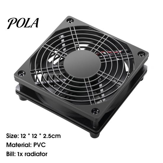 TV Box Heat Sink STB Radiator Low Noise Quick Cooling Plug Play USB Fan Mobile HDD Cooler for Home