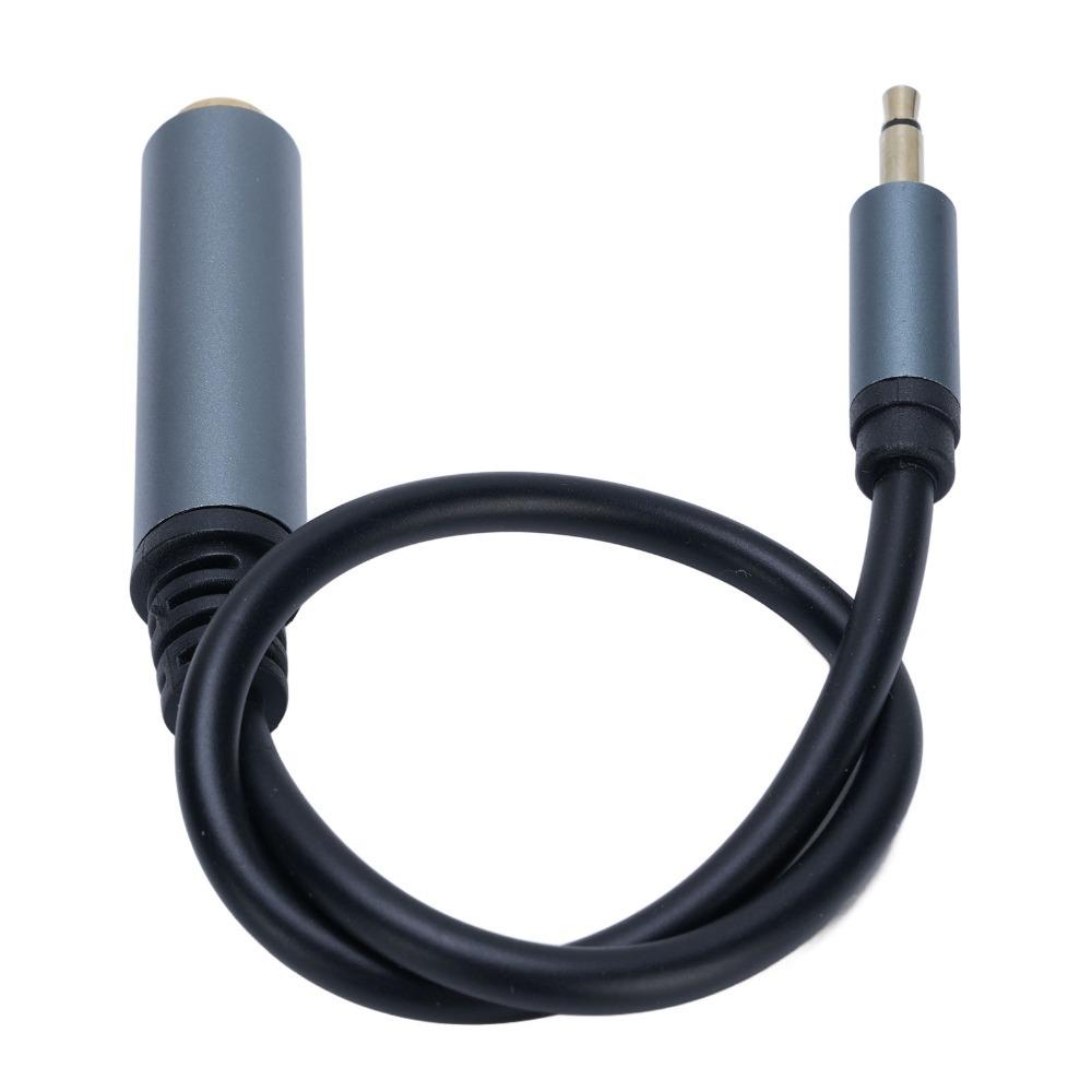 Plug and Play 6,35 мм гнездо на 3,5 мм штекер Аудиокабель Удлинитель для наушников для пианино