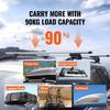 Universal Roof Rack Crossbar 53.2" Length for Vehicle w/ Raised Side Rail