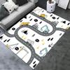 2025 Новый Милый Ковер с Изображением Транспорта для Гостиной, Спальни, Дома, Декор Дивана, Детский Игровой Нескользящий Коврик45