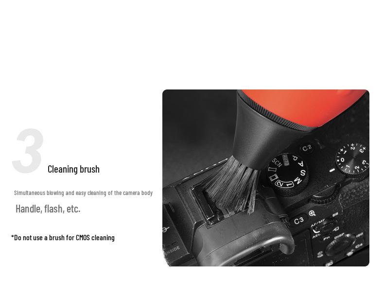 8 Lang Shi Ge Портативный электрический обдуватель для объектива и экрана DSLR-камеры.