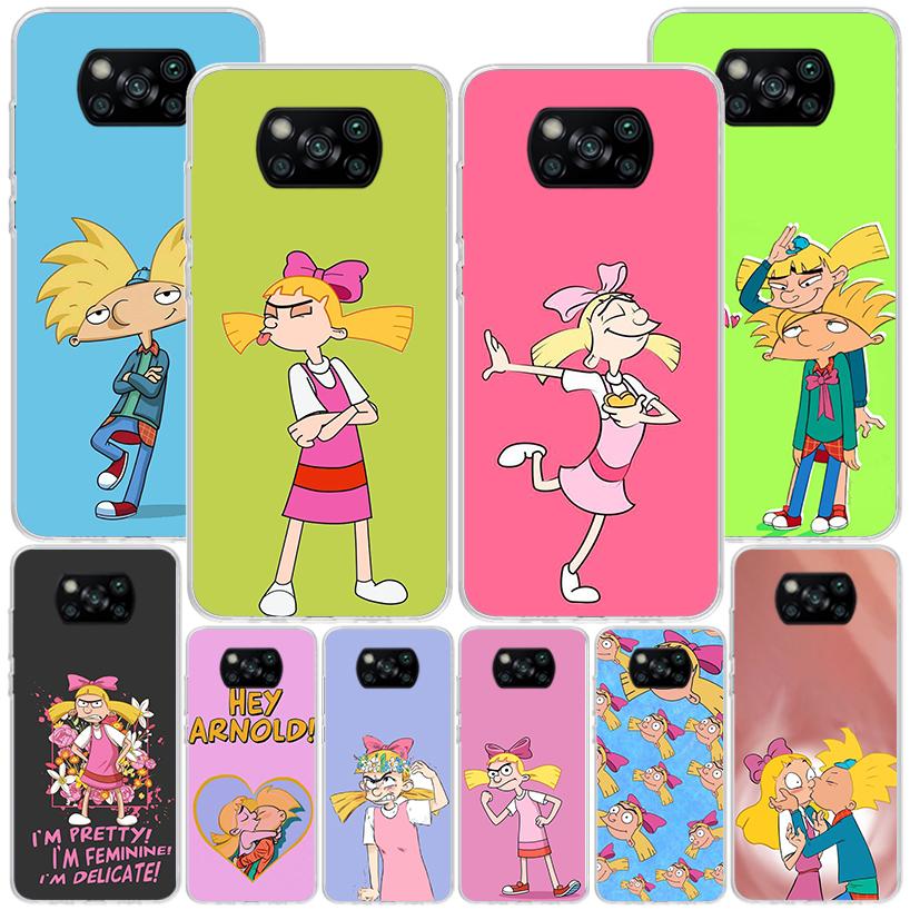 Мультяшный чехол Hey Arnold для телефона Xiaomi Poco X5 X6 X7 Pro X4 Gt F7 Ultra M8 M7 Redmi 15C 15 13C 13 12C 12 Уникальная крышка C