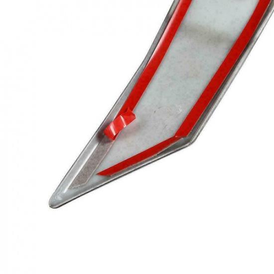 Carbon Fiber Rear Window C Pillar Molding Cover Trim Fits RAV4 -