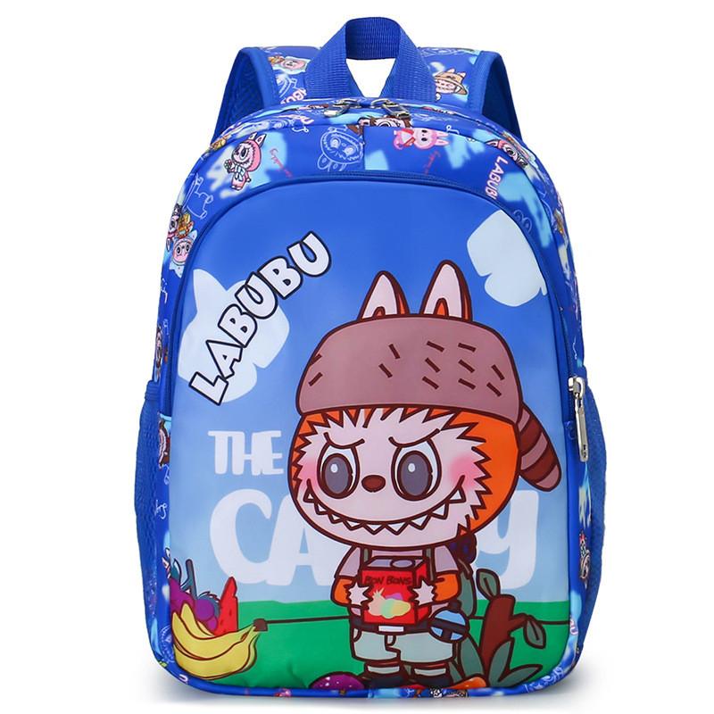 With Childrens Backpack Cartoon And Letter Printing Design For Daily Use