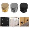 Round Cabinet Knob Knurled Door Handle Simple Cupboard Knob Home