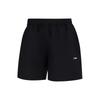 Solid Color Low Waist Sweat Absorbing Breathable Sports Casual Shorts Women Shorts Black AKSU556-1