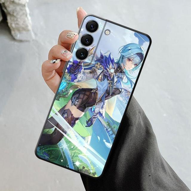 Чехол для Samsung Galaxy S23 S22 S21 S20 Fe Ultra S10 S9 S8 Plus Note 20ultra 10plus, чехол для игры Genshin Impact Yan Fei Barbatos