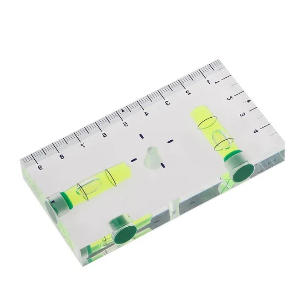 High Precision Transparent Two Direction Magnetic Level Bubble Mini Level MAS