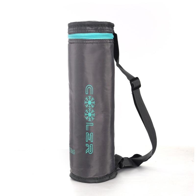 JUSTINLAU Outdoor Camping Cooler Bag Oxford Cloth Insulation Sleeve Travel Portable Insulated Water Bottle Keep Drink Carrier