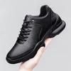 Fashion Lightweight Athletic Sneakers Genuine Leather Male Walking Flats Jogging Non-Slip Sport Shoes New Men's Breathable Running Shoes