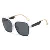 Xiaomi New Square Large Frame Sunglasses With Gradient Color For Women's Fashion Personality Outdoor Anti-ultraviolet JH9051