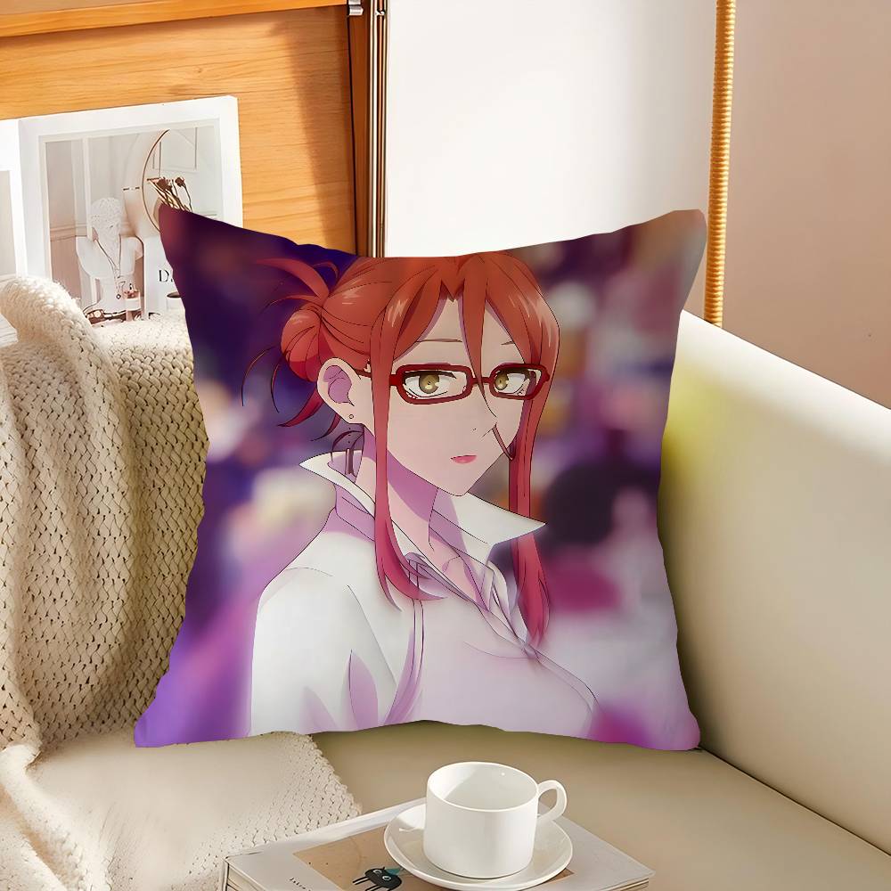 Niko Hirata Pillow Gift Home Office Decoration Pillow Bedroom Sofa Car Cushion CoverPillow Case