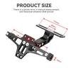 For Yamaha YZF R1 R3 R6 R125 R25 TTR RSZ CBR600 YZF600 MT 03 25 Motorcycle Rear License Plate Mount Holder and Turn Signal Light