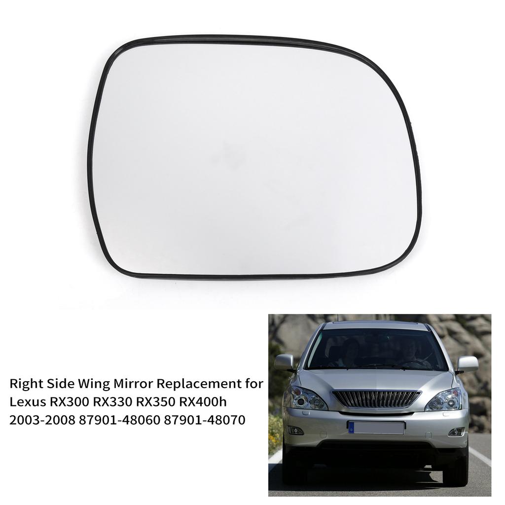 Замена правого бокового зеркала для Lexus RX300 RX330 RX350 RX400h 20032008 8790148040