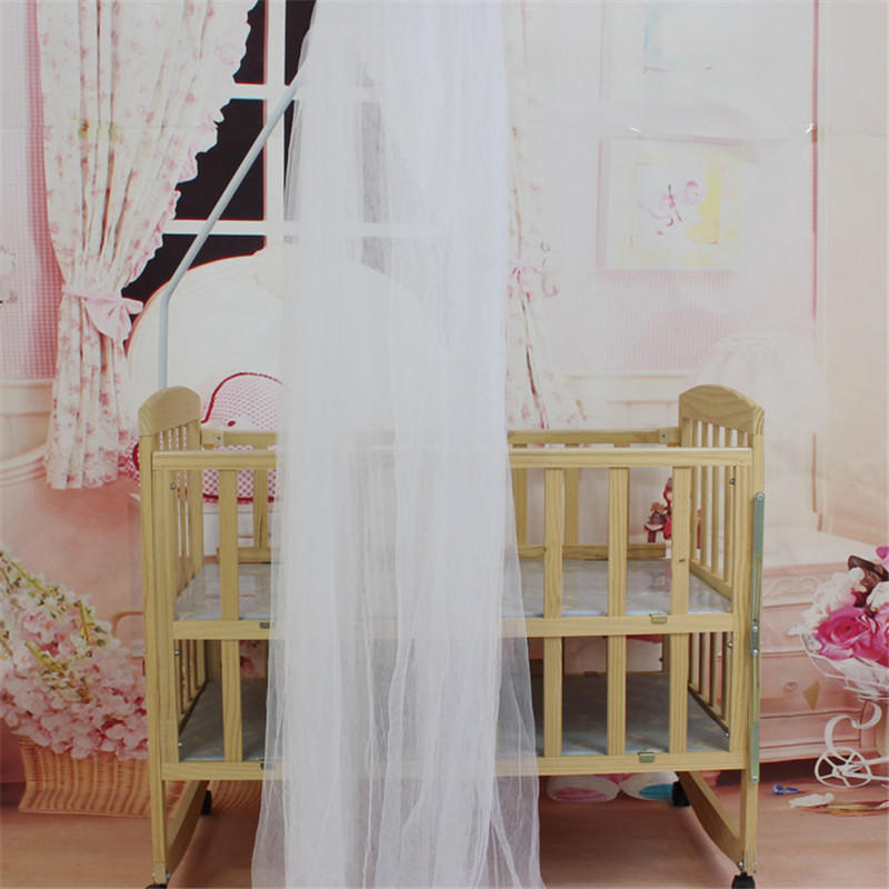 Baby Bed Mosquito Net Mesh Dome Curtain Net For Toddler Crib Cot Canopy