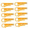 10Pcs Durable Wire Stripper Mini Network Tool Complete Kit Cable Tool  Electric Work