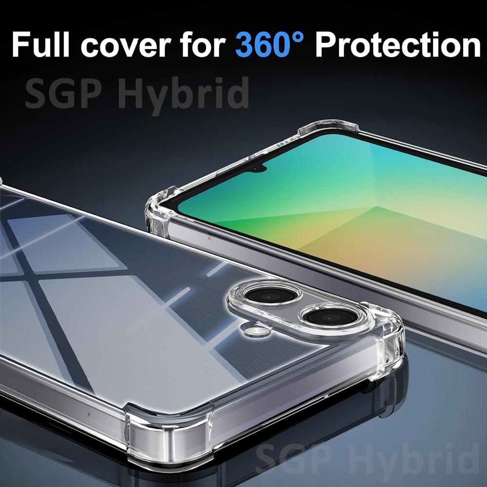 Чехол для Samsung A07 Прозрачная силиконовая задняя крышка для Samsung Galaxy A07 Samsang A 07 07A 4G Ударопрочный Fundas Чехол для телефона TPU Coque