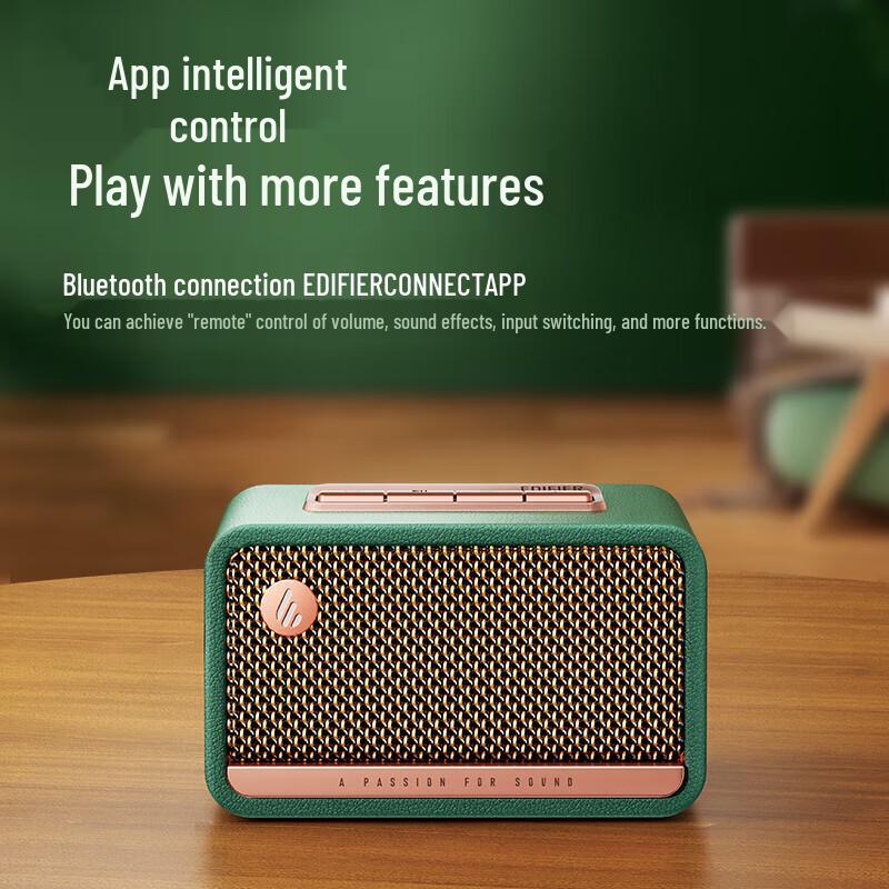 Edifier M130 Ретро Bluetooth Портативная Деревянная Колонка CN вилка (адаптер в комплекте) (Китайская версия)